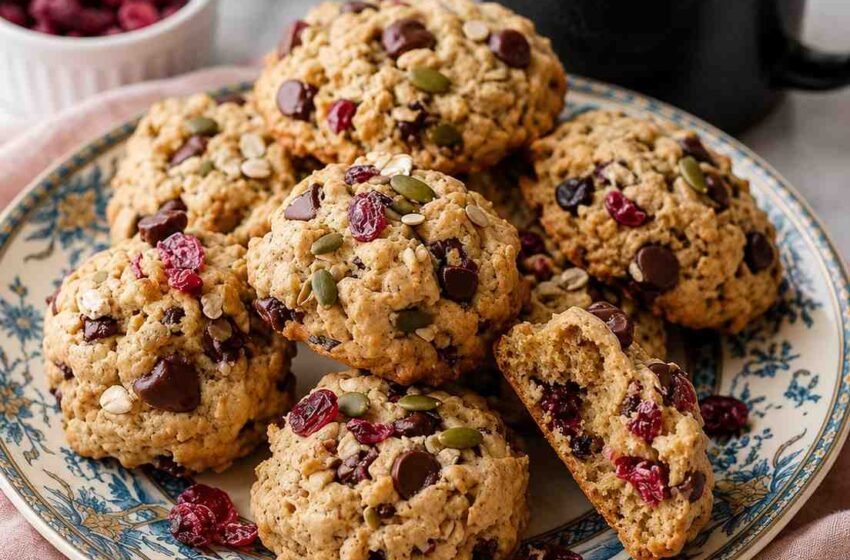 High-Protein Diabetic-Friendly Breakfast Cookies