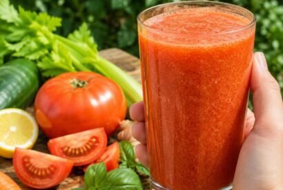 Thumbnail for High-Protein Tomato Vegetable Juice (Diabetic-Friendly)