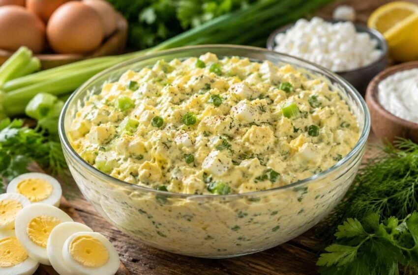 High-Protein Diabetic-Friendly Creamy Egg Salad