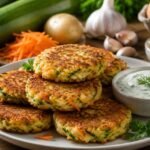 Crispy Zucchini & Veggie Patties