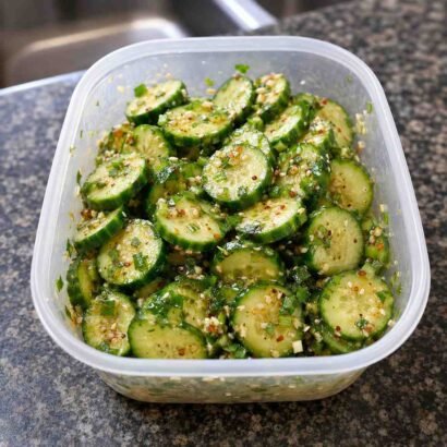 Zero-Point High-Protein Cucumber Bang Salad (Diabetic-Friendly)