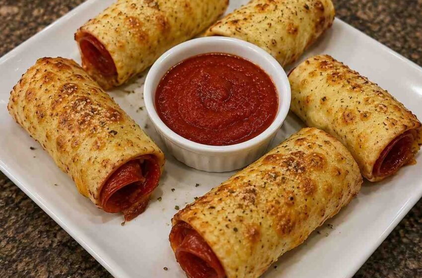 High-Protein Diabetic-Friendly Keto Pizza Roll-Ups