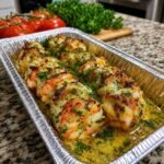 Garlic Butter Stuffed Shrimp Rolls