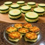 Cheesy Baked Zucchini Rounds