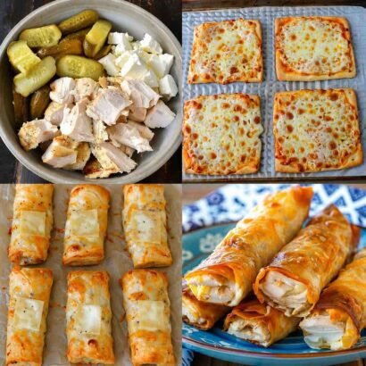 Green Chile Chicken Taquitos