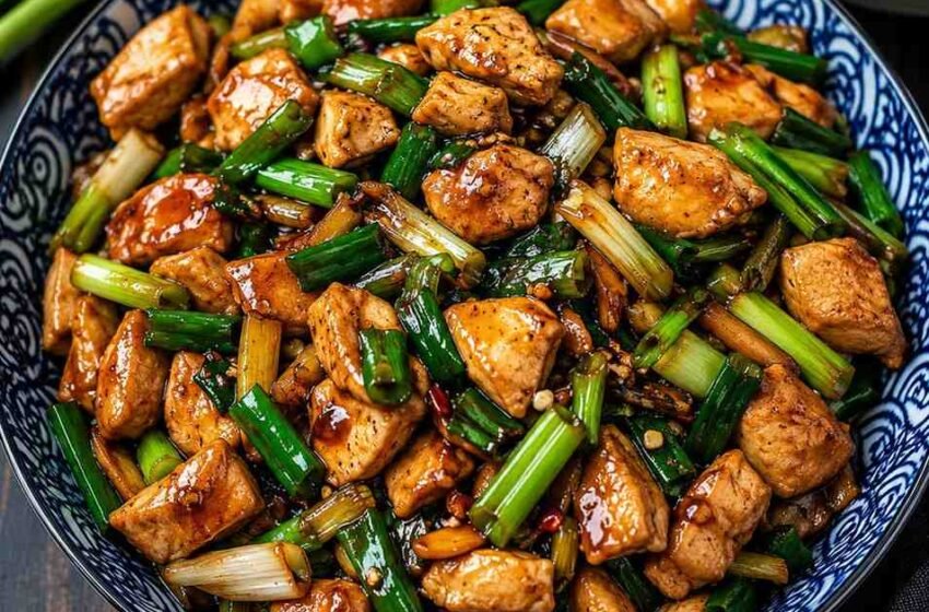 Scallion Chicken Stir-Fry