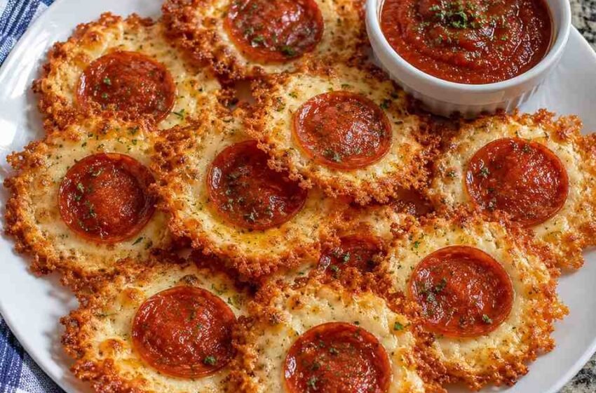 High-Protein Diabetic-Friendly Pepperoni Pizza Chips