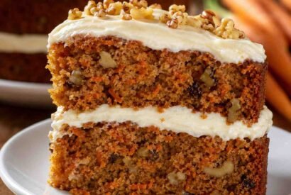 Thumbnail for High-Protein Carrot Cake with Greek Yogurt Cream Cheese Frosting