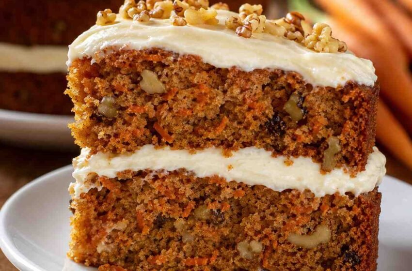 High-Protein Carrot Cake