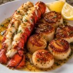 High-Protein Garlic Butter Lobster and Scallops (Diabetic-Friendly)