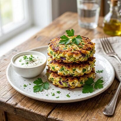 Diabetic High-Protein Cabbage Patties
