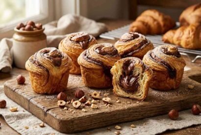 Thumbnail for High-Protein Nutella Cruffins