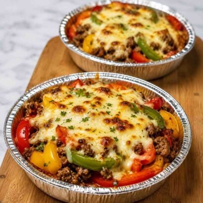 Low-Carb Crustless Pizza Bowls