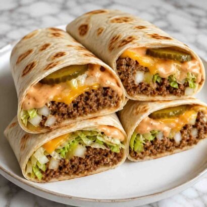 Keto Big Mac Wrap