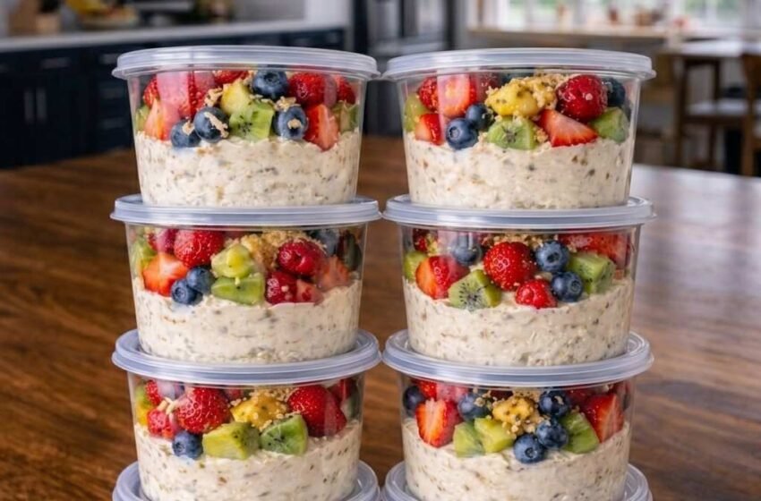 High-Protein Fruit Salad Cups
