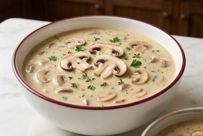 Thumbnail for Creamy Mushroom Soup