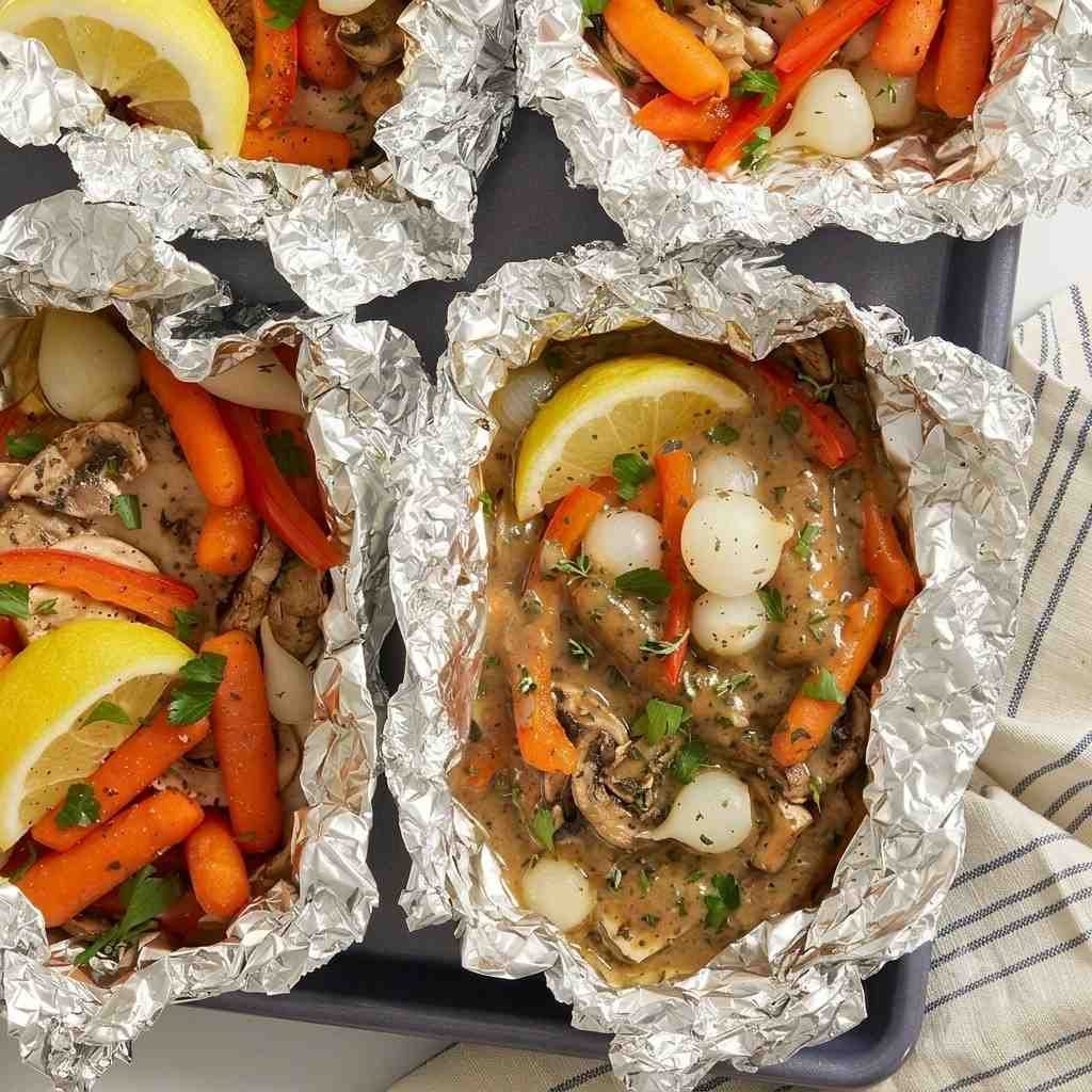 Chicken Foil Packet Meals