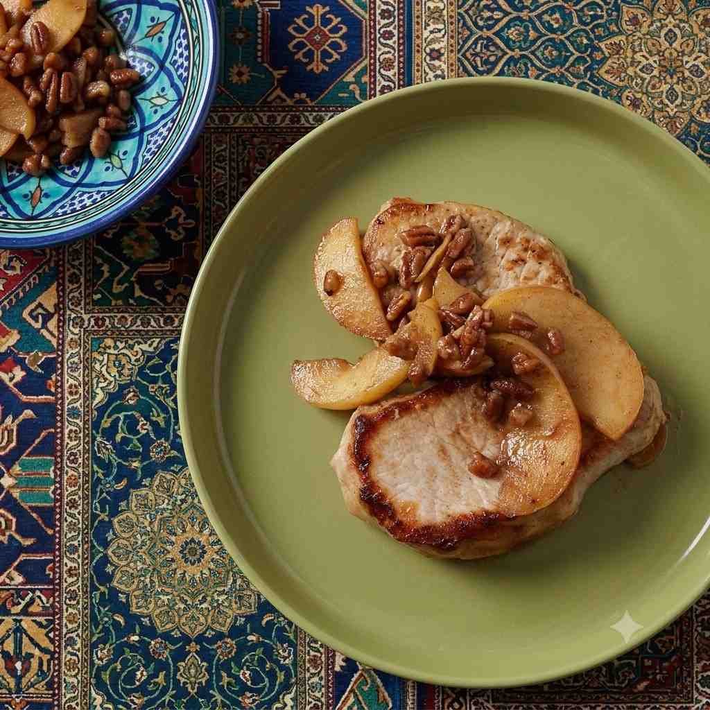 Cinnamon-Apple Pork Chops